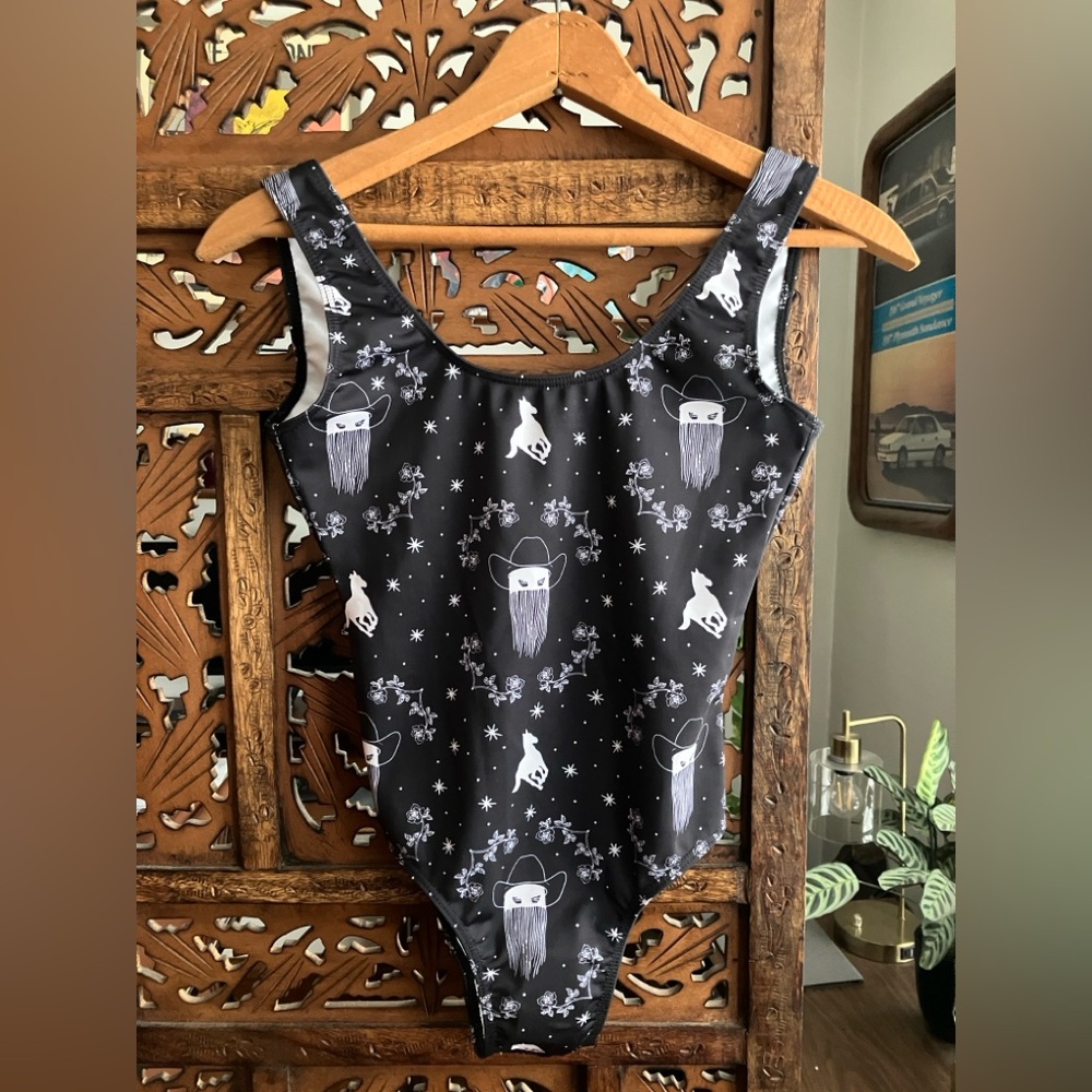 Orville Peck one-piece swimsuit